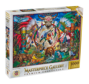 Пъзел Master Pieces от 1000 части - Животните в племето