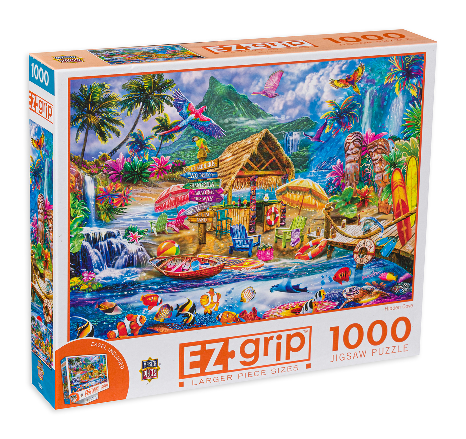 Пъзел Master Pieces от 1000 XXL части - Морско забавление