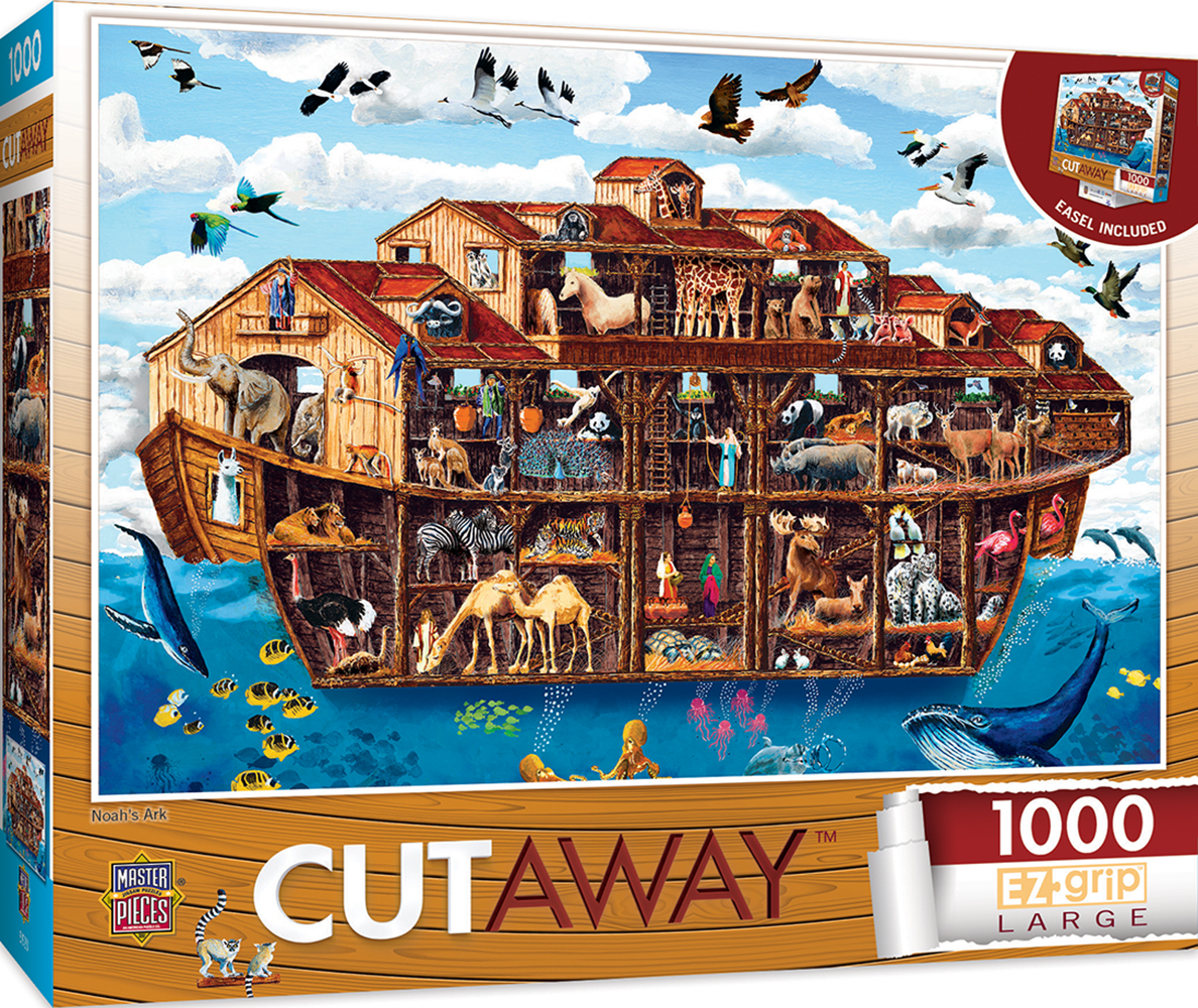 Пъзел Master Pieces от 1000 XXL части - Ноевият ковчег