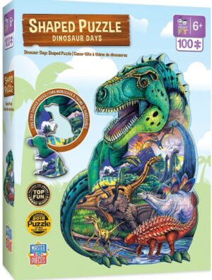 Пъзел Master Pieces от 100 части - Динозаври