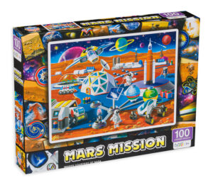 Пъзел Master Pieces от 100 части - Мисия на Марс