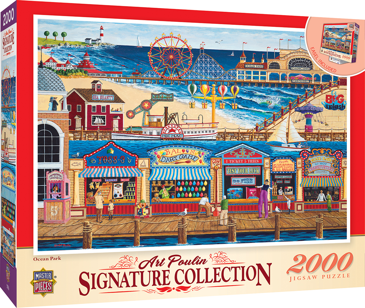 Пъзел Master Pieces от 2000 части - Увеселителен парк