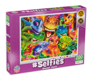 Пъзел Master Pieces от 200 части - Динозавърчета