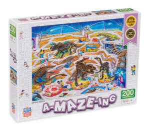 Пъзел Master Pieces от 200 части - Динозаври