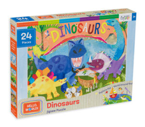 Пъзел Master Pieces от 24 части - Динозаври