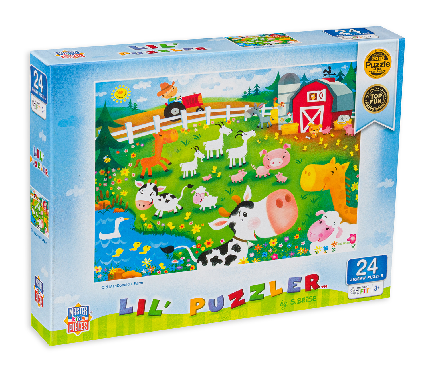 Пъзел Master Pieces от 24 части - Фермата на Макдоналд