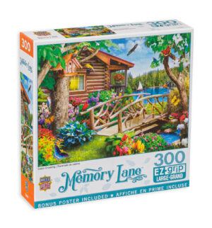 Пъзел Master Pieces от 300 XXL части - Дървеното мостче