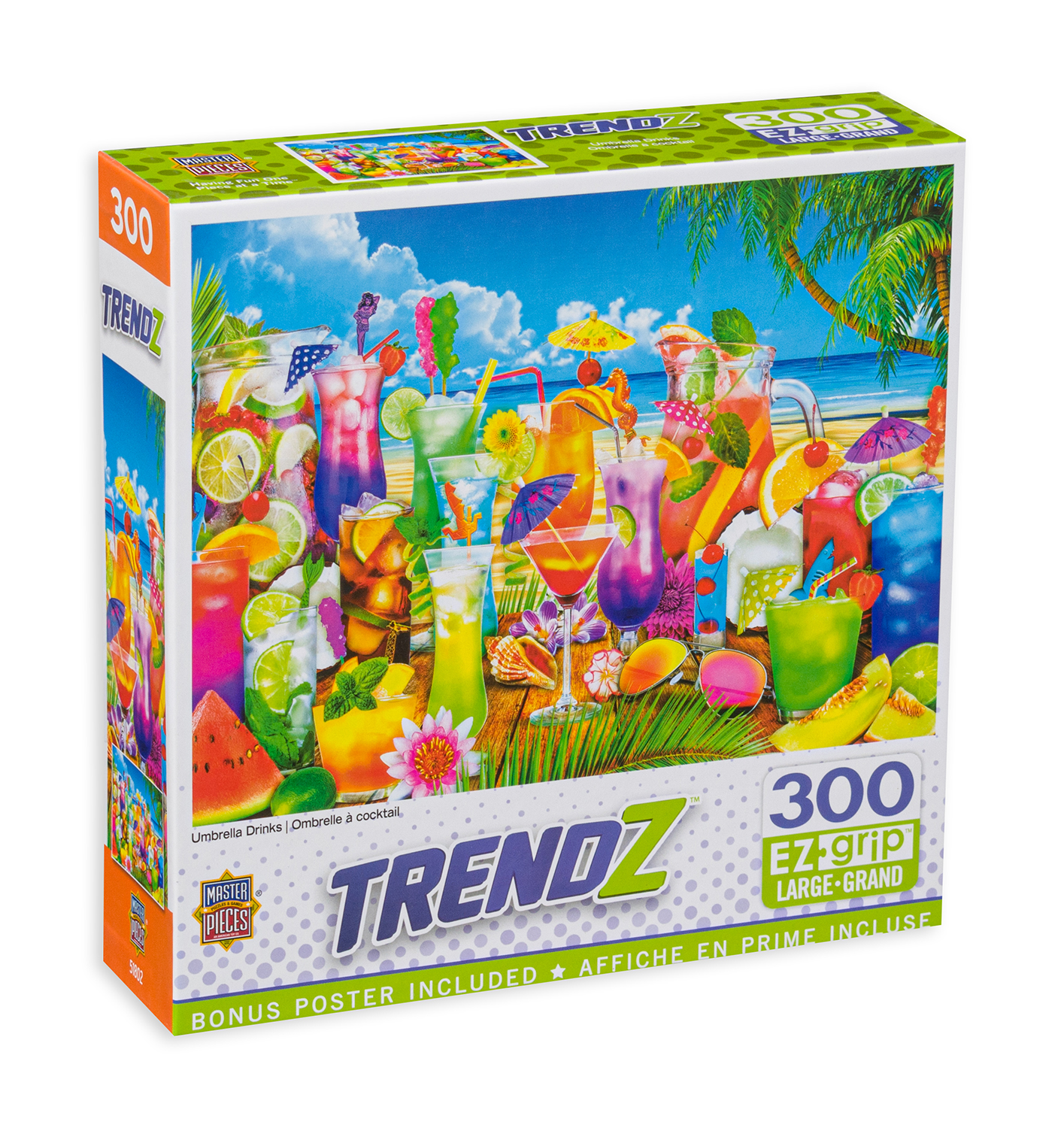 Пъзел Master Pieces от 300 XXL части - Коктейли на плажа