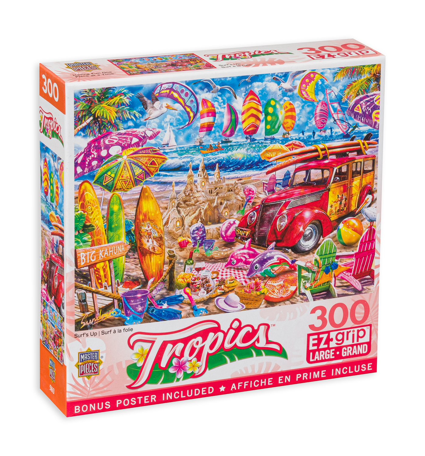 Пъзел Master Pieces от 300 XXL части - Летни приключения