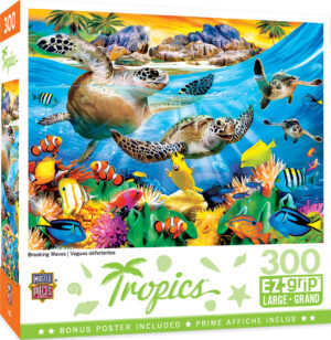 Пъзел Master Pieces от 300 XXL части - Морски костенурки