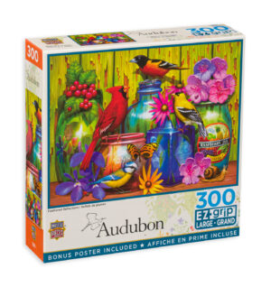 Пъзел Master Pieces от 300 XXL части - Птички и цветя