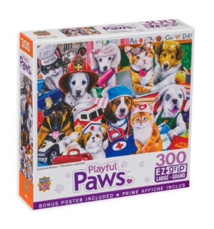 Пъзел Master Pieces от 300 XXL части - Работливите животни