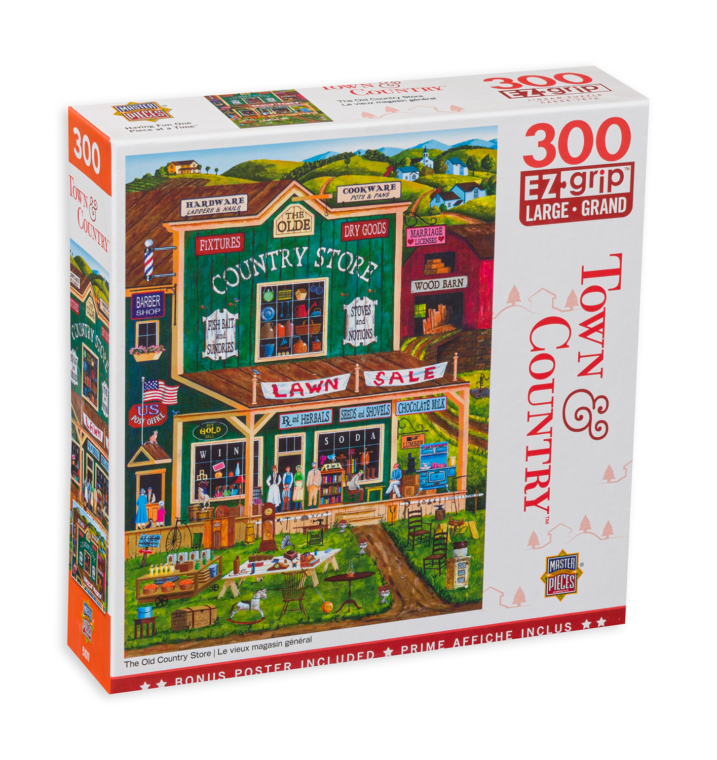 Пъзел Master Pieces от 300 XXL части - Ретро магазин