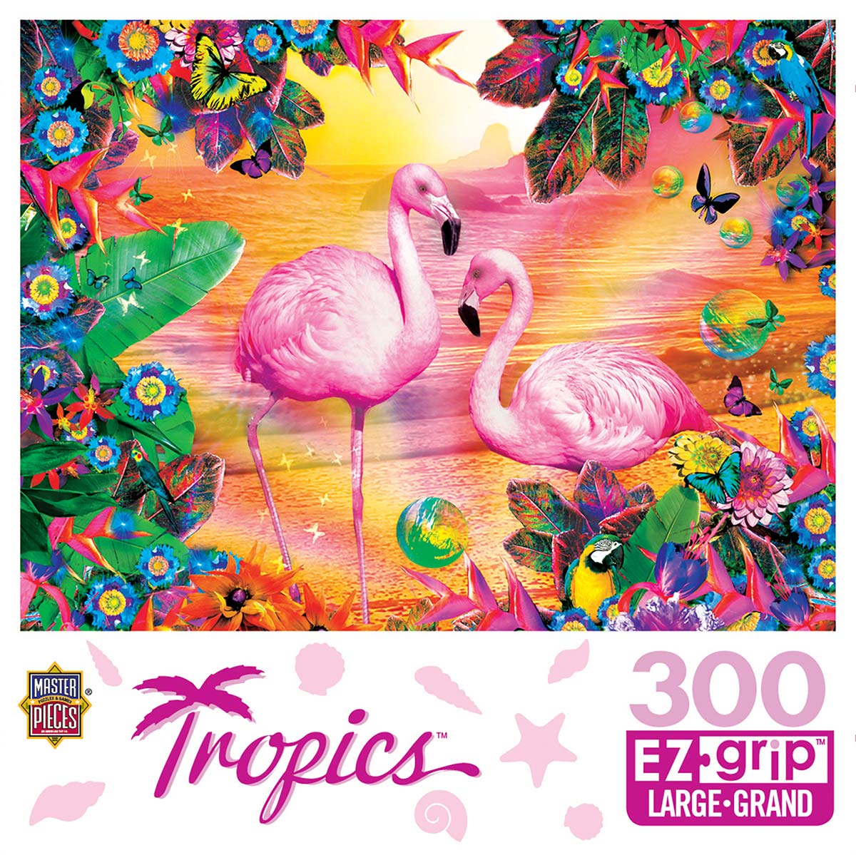 Пъзел Master Pieces от 300 XXL части - Розова романтика