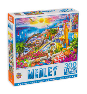 Пъзел Master Pieces от 300 XXL части - Санторини