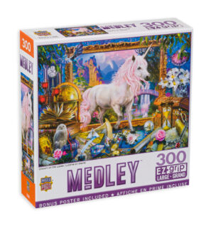 Пъзел Master Pieces от 300 XXL части - Светът на еднорога