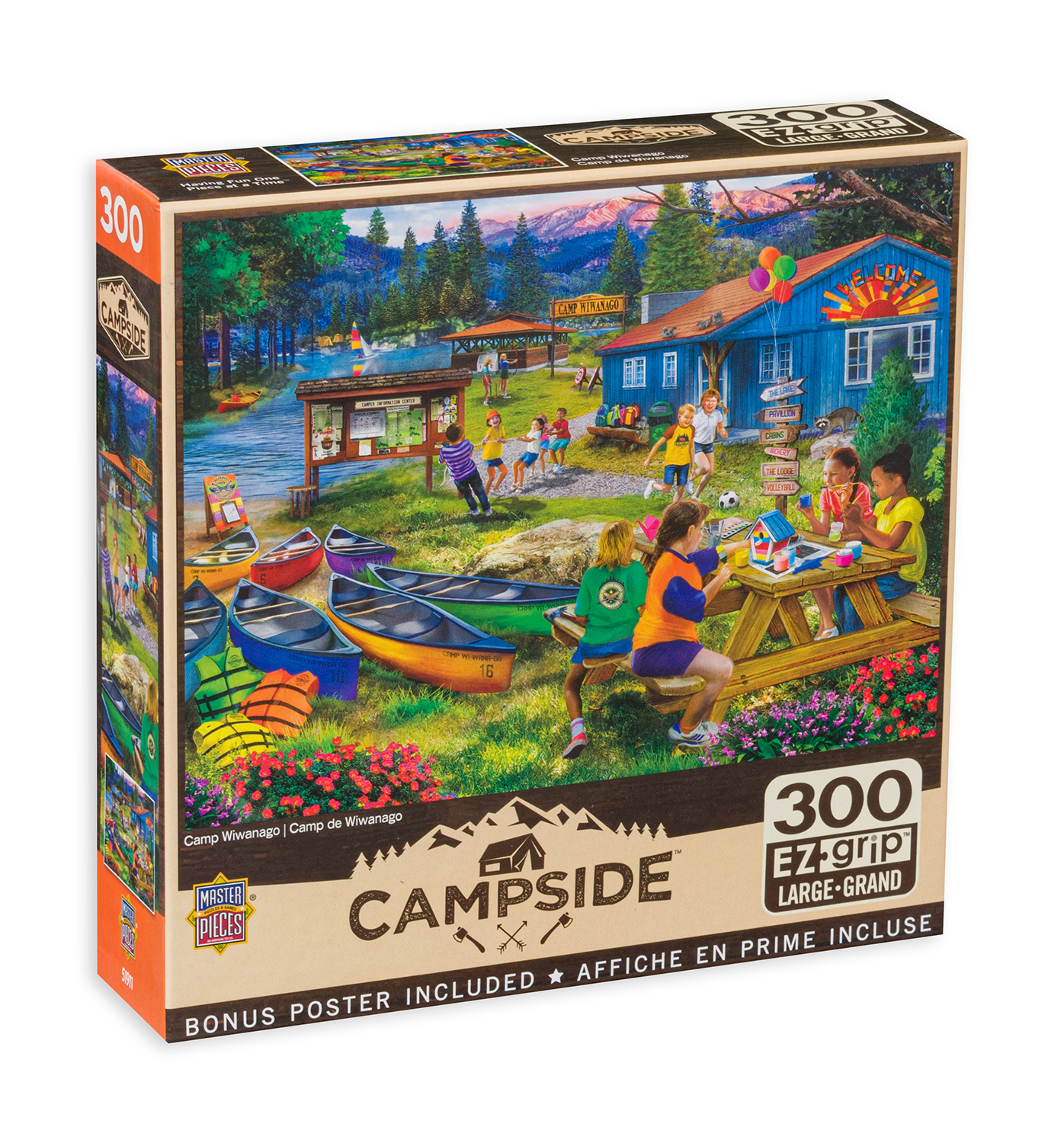 Пъзел Master Pieces от 300 XXL части - Време за къмпинг
