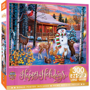 Пъзел Master Pieces от 300 XXL части - Зимни приятели