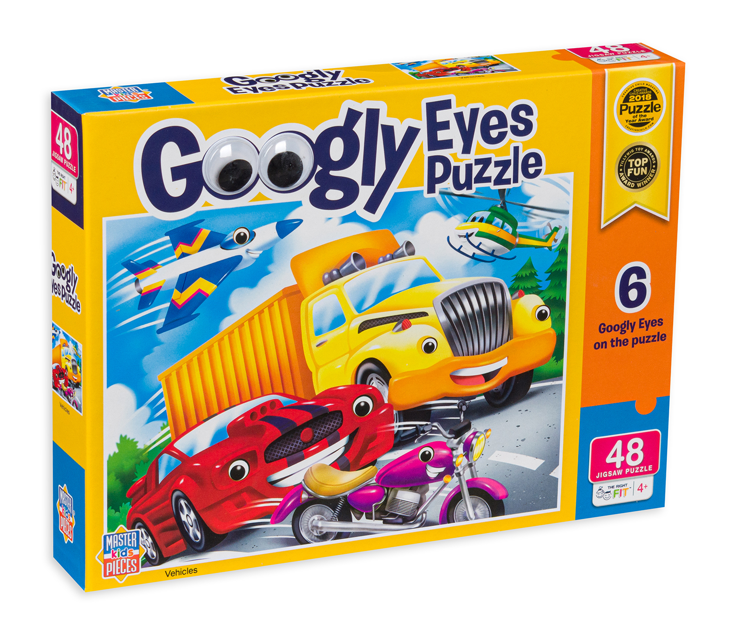 Пъзел Master Pieces от 48 XXL части - Превозни средства