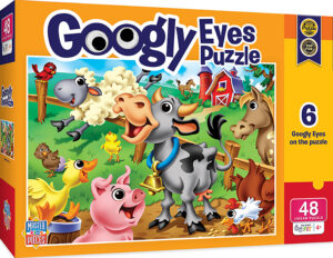 Пъзел Master Pieces от 48 XXL части - Животните във фермата