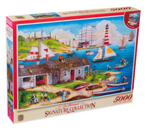 Пъзел Master Pieces от 5000 части - Морски град