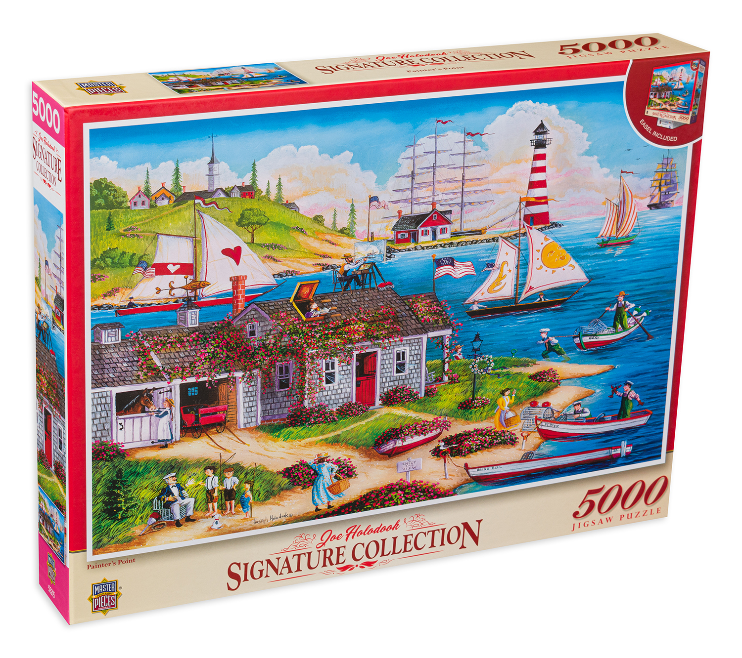 Пъзел Master Pieces от 5000 части - Морски град