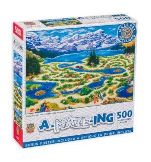 Пъзел Master Pieces от 500 части - Гледка към Роки Маунтин