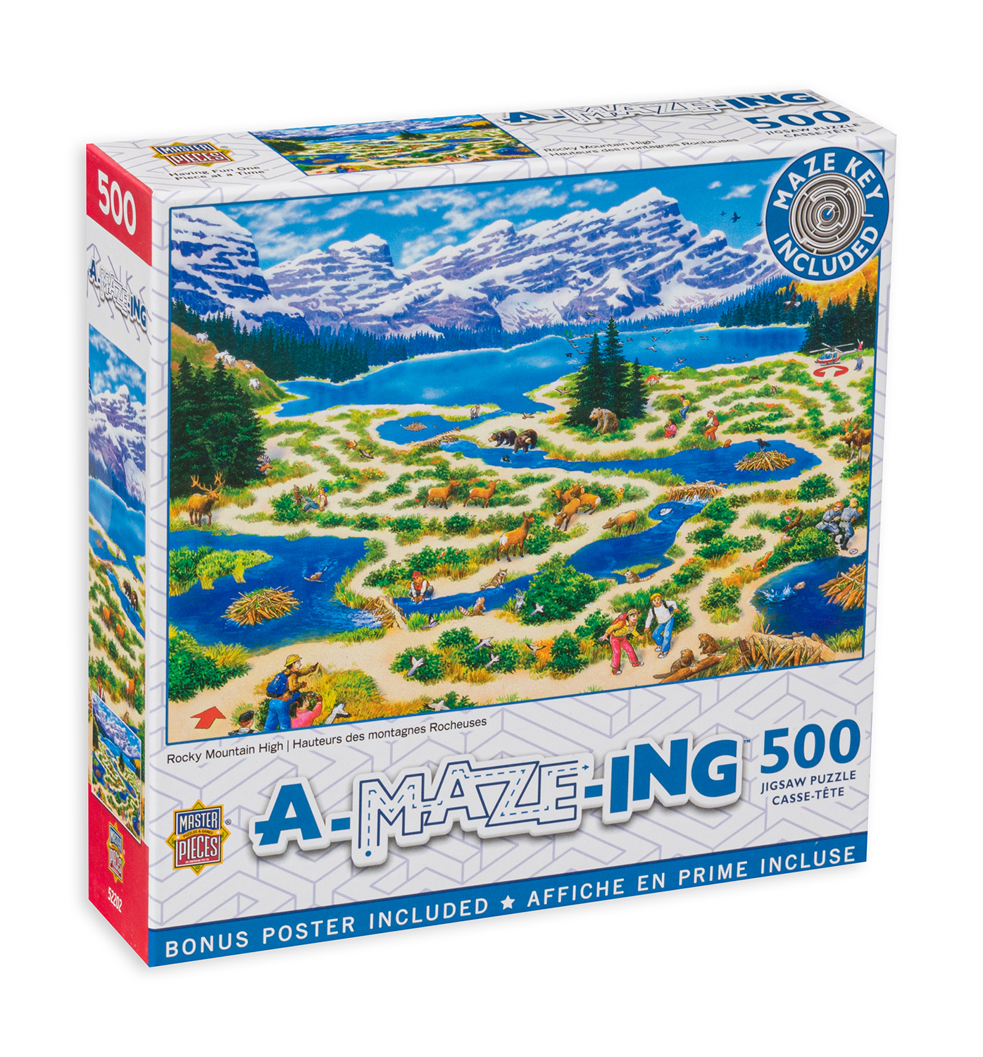 Пъзел Master Pieces от 500 части - Гледка към Роки Маунтин