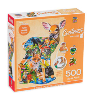 Пъзел Master Pieces от 500 части - Горски животни