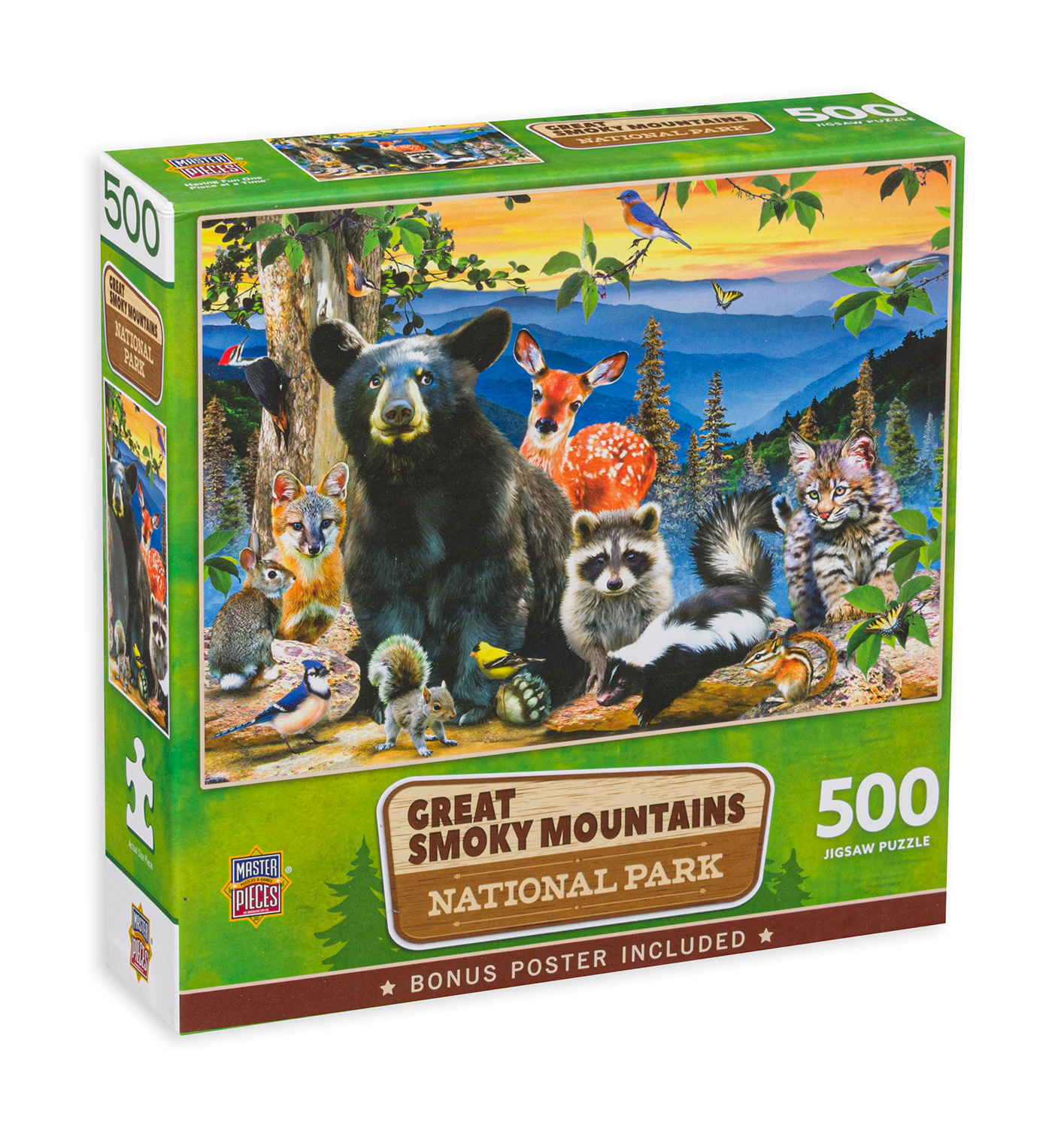 Пъзел Master Pieces от 500 части - Гранд Смоуки Маунтинс