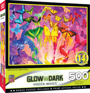 Пъзел Master Pieces от 500 части - Красиви пеперуди