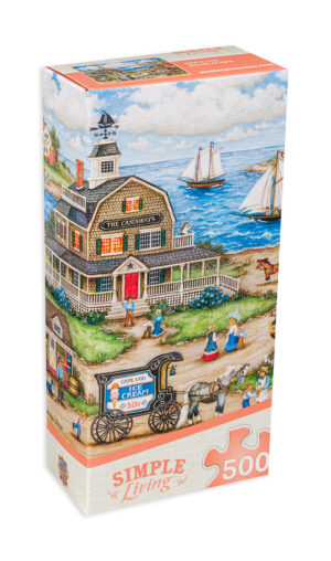 Пъзел Master Pieces от 500 части - Крайморско градче