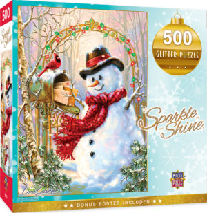 Пъзел Master Pieces от 500 части - Снежният човек Фрости