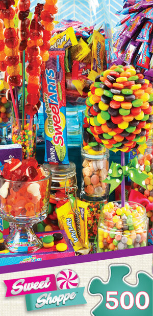 Пъзел Master Pieces от 500 части - Царството на бонбоните