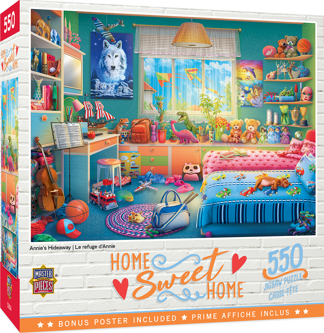 Пъзел Master Pieces от 550 части - Детска стая