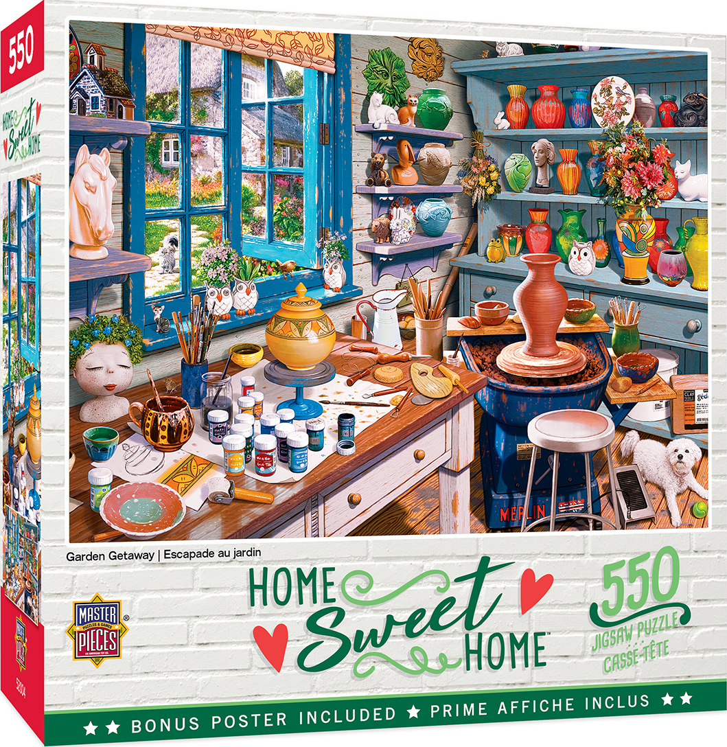 Пъзел Master Pieces от 550 части - Домашно ателие