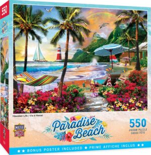 Пъзел Master Pieces от 550 части - Хавайски живот
