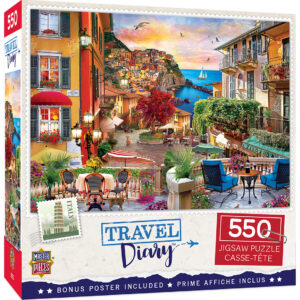 Пъзел Master Pieces от 550 части - Italian Afternoon 550pc