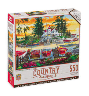 Пъзел Master Pieces от 550 части - Къщата до езерото