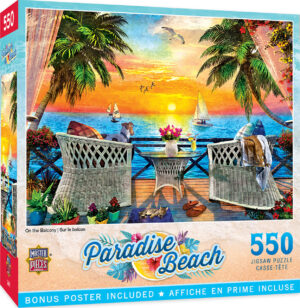 Пъзел Master Pieces от 550 части - На балкона