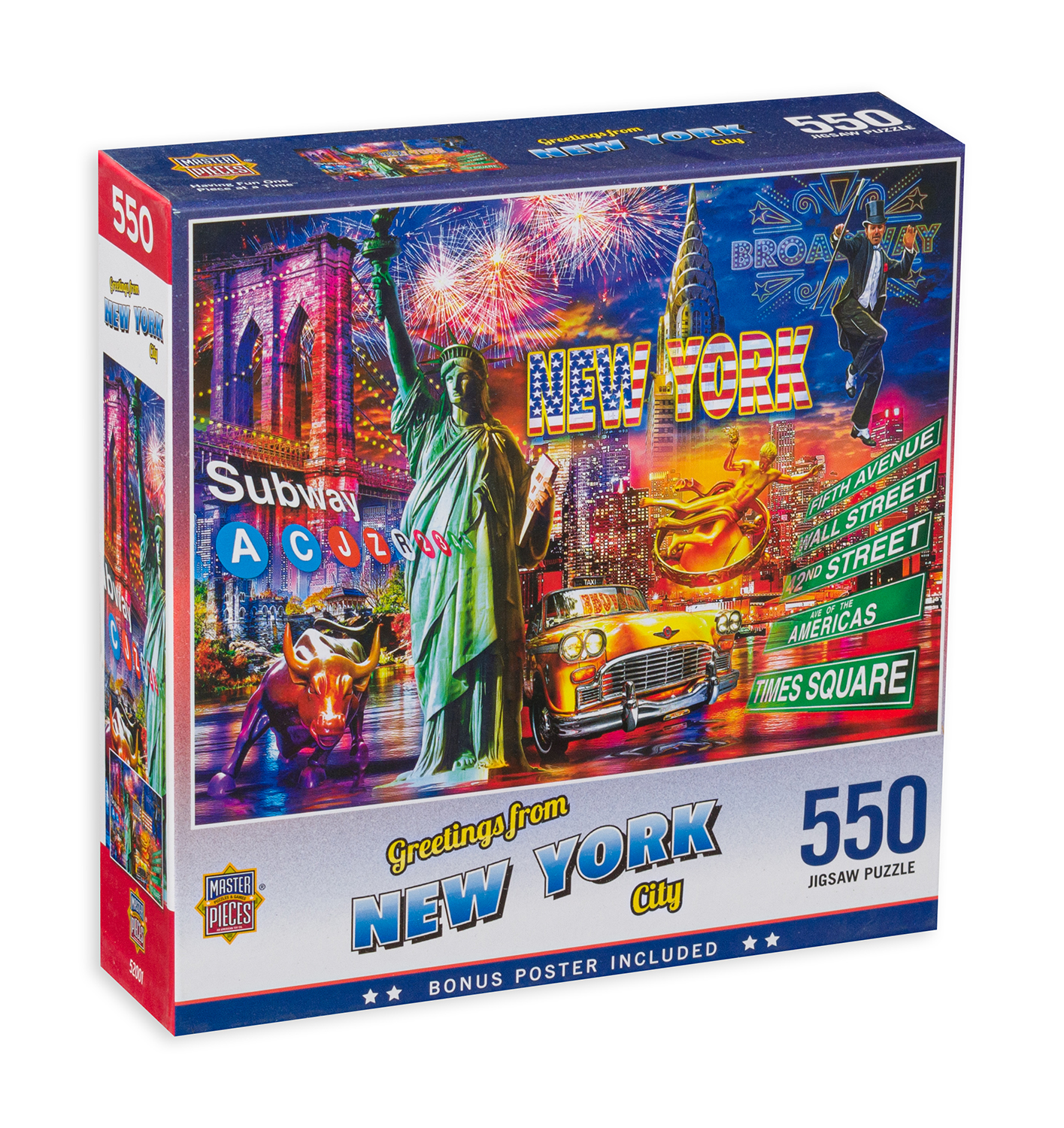 Пъзел Master Pieces от 550 части - Ню Йорк