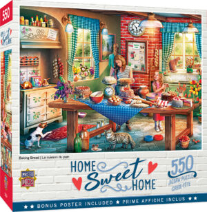 Пъзел Master Pieces от 550 части - Прясно изпечен хляб