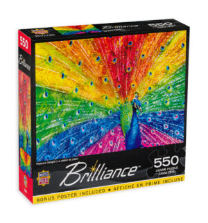 Пъзел Master Pieces от 550 части - Цветовете на пауна