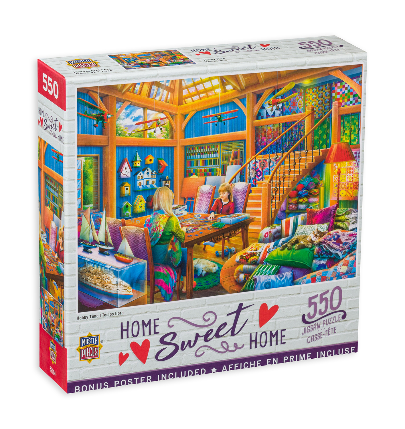 Пъзел Master Pieces от 550 части - Време за хоби