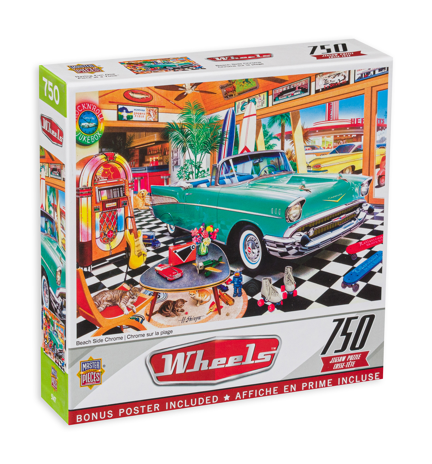 Пъзел Master Pieces от 750 части - Автомобил до плажа