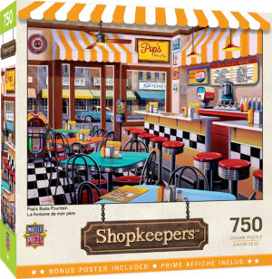 Пъзел Master Pieces от 750 части - Класическа американска вечеря