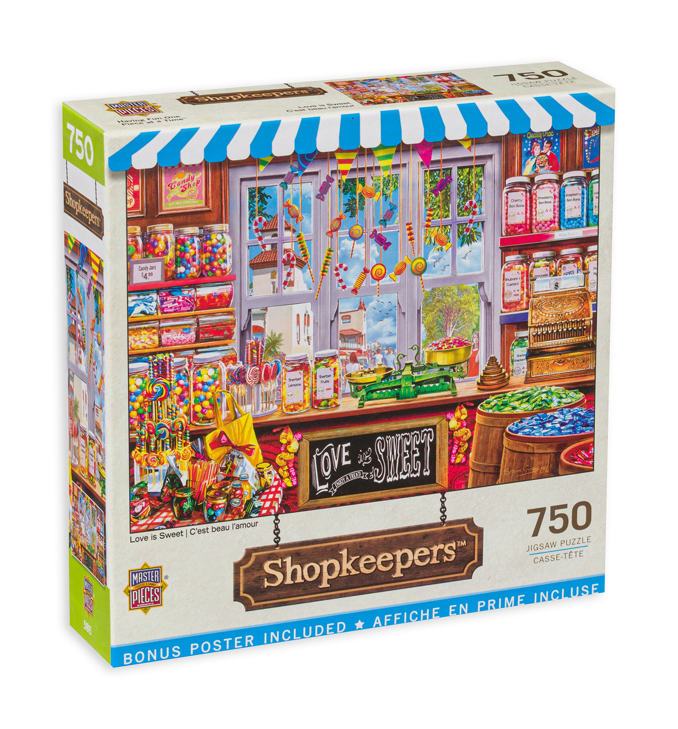 Пъзел Master Pieces от 750 части - Магазин за бонбони
