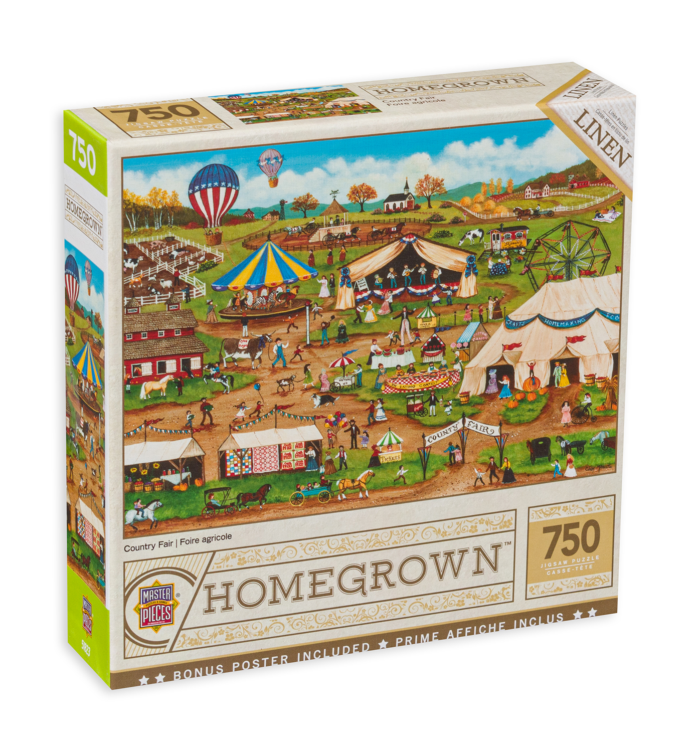 Пъзел Master Pieces от 750 части - Панаирът на града