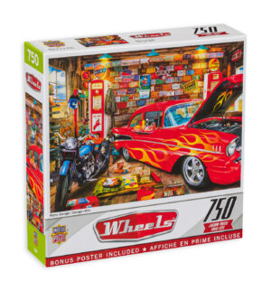 Пъзел Master Pieces от 750 части - Ретро гараж