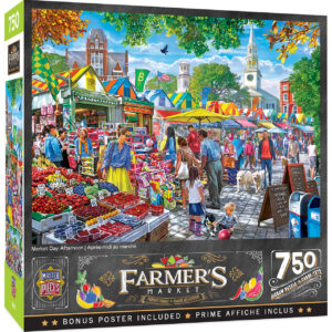 Пъзел Master Pieces от 750 части - Market Day Afternoon 750pc